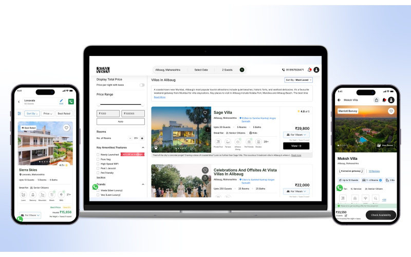 StayVista: Luxury Vacation Rental Platform screenshot 3