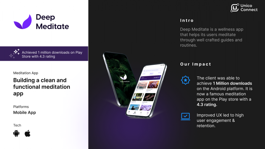 Deep Meditate | Meditation App screenshot 1