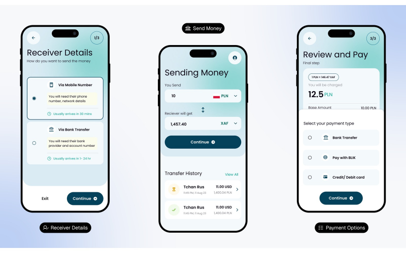 Instant Ex: Cross-Border Money Transfer App screenshot 2
