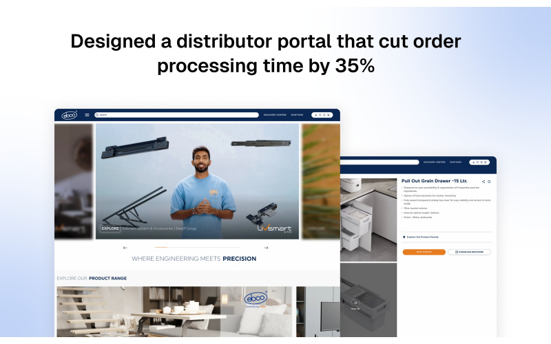 Ebco: B2B Distributor Portal for Hardware screenshot 2