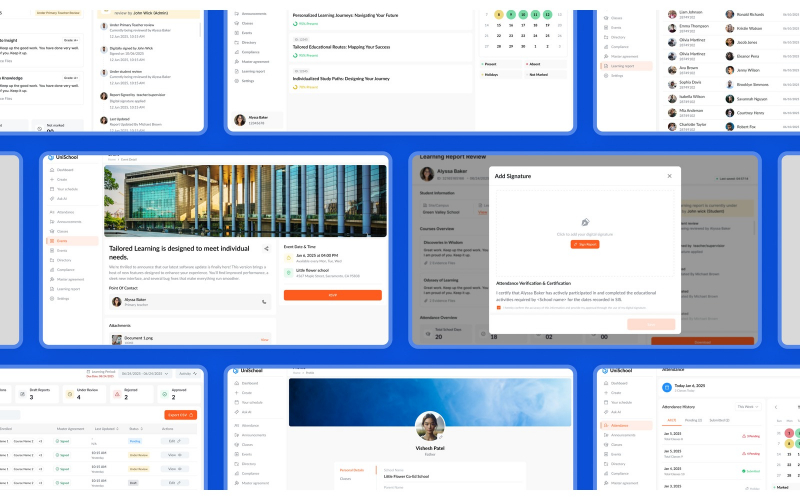 UniSchool: School Operations and Learning Platform screenshot 3