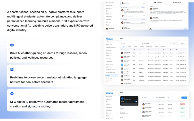 Highlands: AI-Powered Student Platform screenshot 2