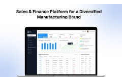 Sales and Finance Platform for Manufacturing