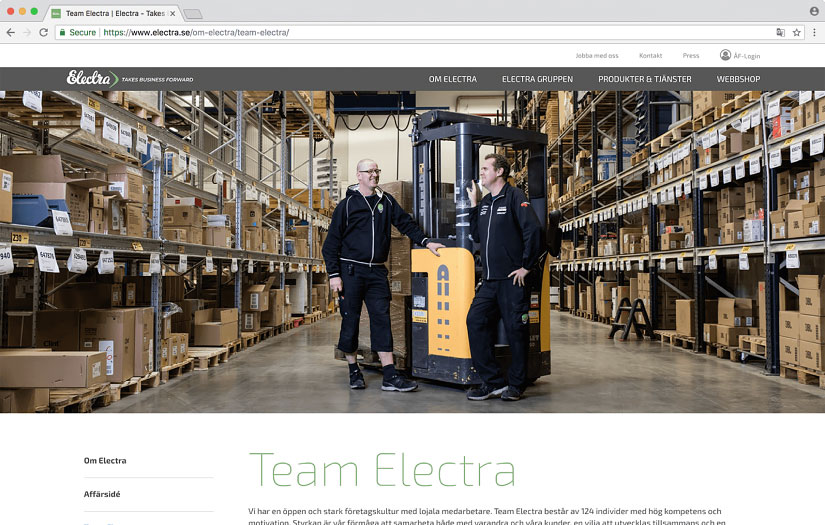 Electra screenshot 2