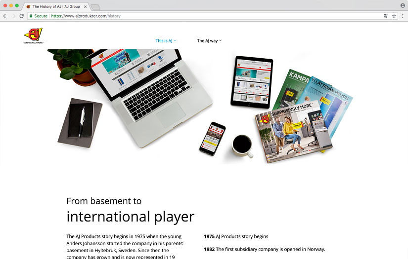 AJ Produkter screenshot 5