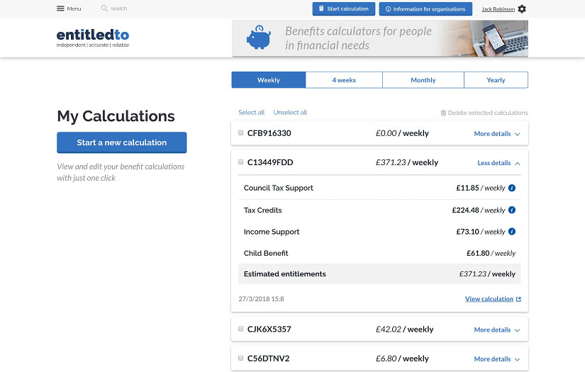 EntitledTo screenshot 4