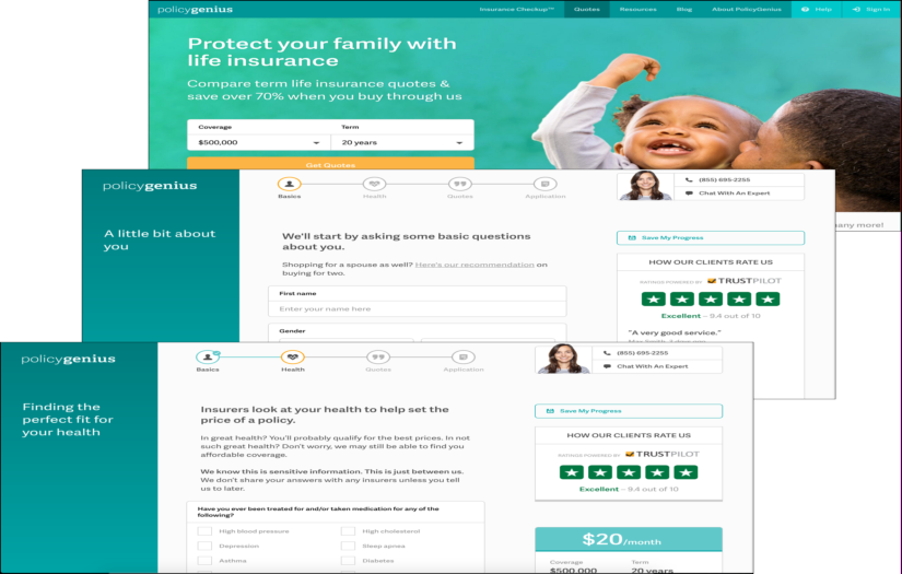 policygenius screenshot 1