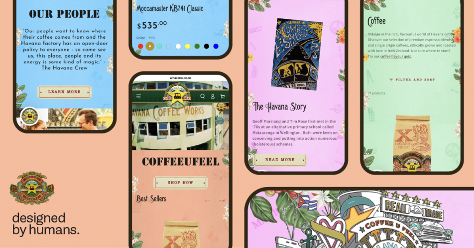Shopify Website and Marketing for Coffee Roaster screenshot 1