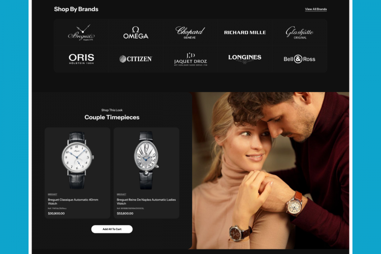 JG Watch CO. - Luxury Watch Store in Shopify screenshot 2