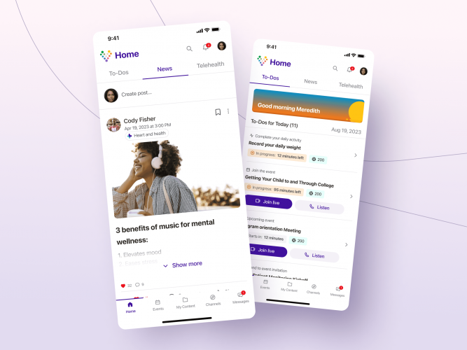 BigHeart Platform for Sharing Knowledge and Building Community Networks screenshot 3