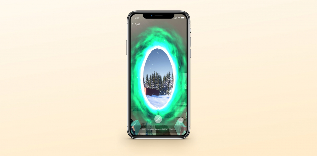 Mobile App with Endless Runner Game, Educational Quiz, and Augmented Reality Portal screenshot 1