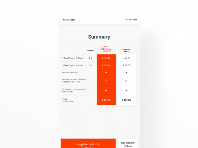 Kiosk Software for Ticket Sales and Management in Resorts screenshot 1