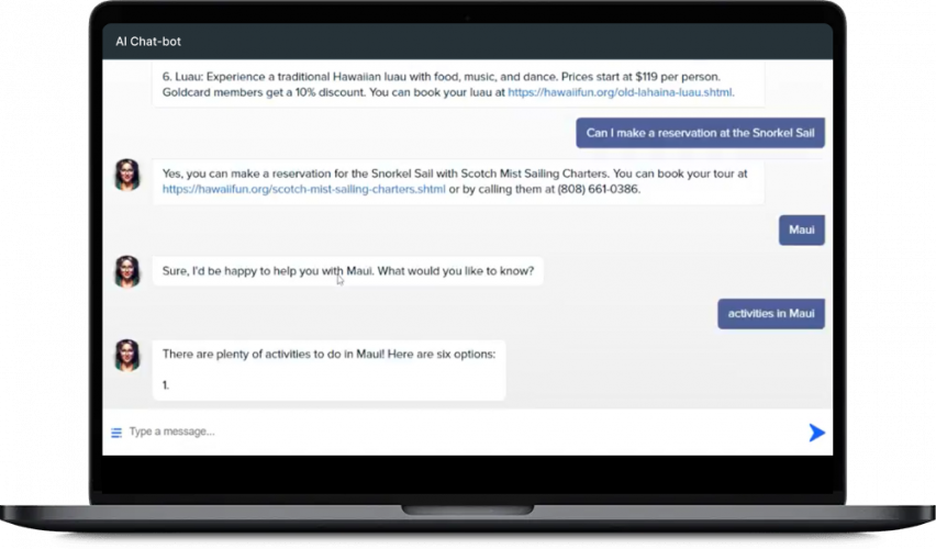 Digital Quest- AI-Powered Chatbot for Travel Recommendations screenshot 2