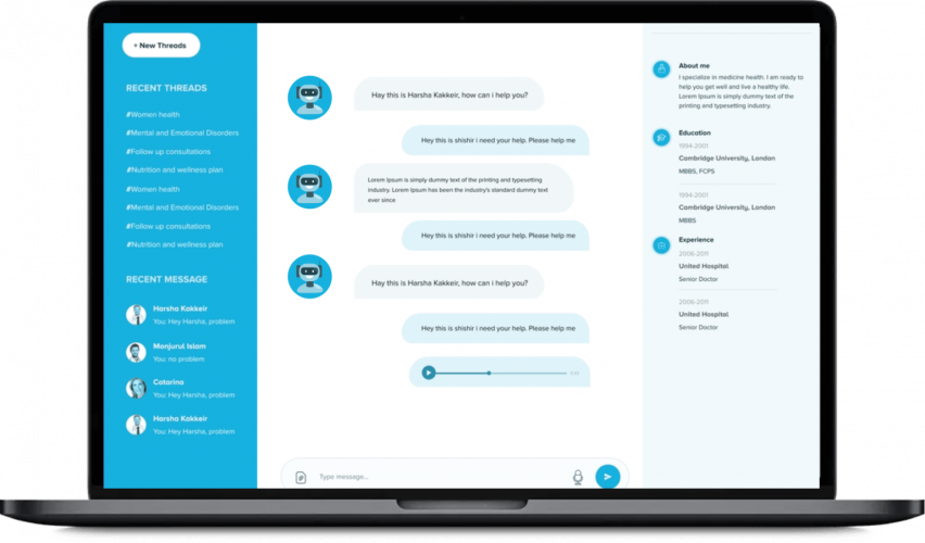 Mental Health Platform screenshot 2