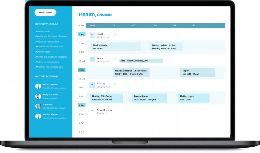 Mental Health Platform screenshot 1