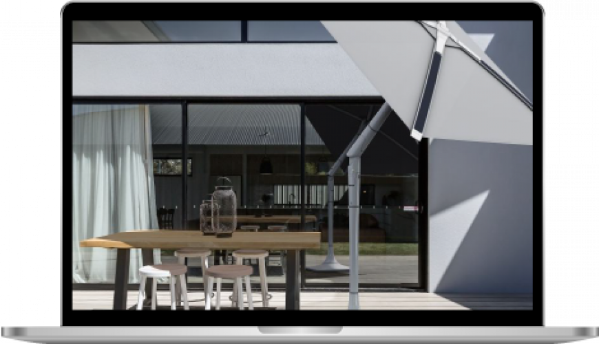 Shadecraft – Smart patio umbrella designed with operational & environmental safety in mind screenshot 1