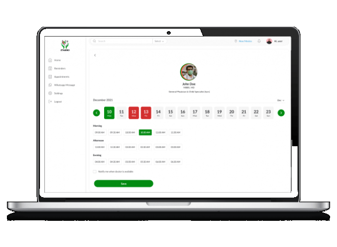 ETABIBO Booking Process Made Easy screenshot 1