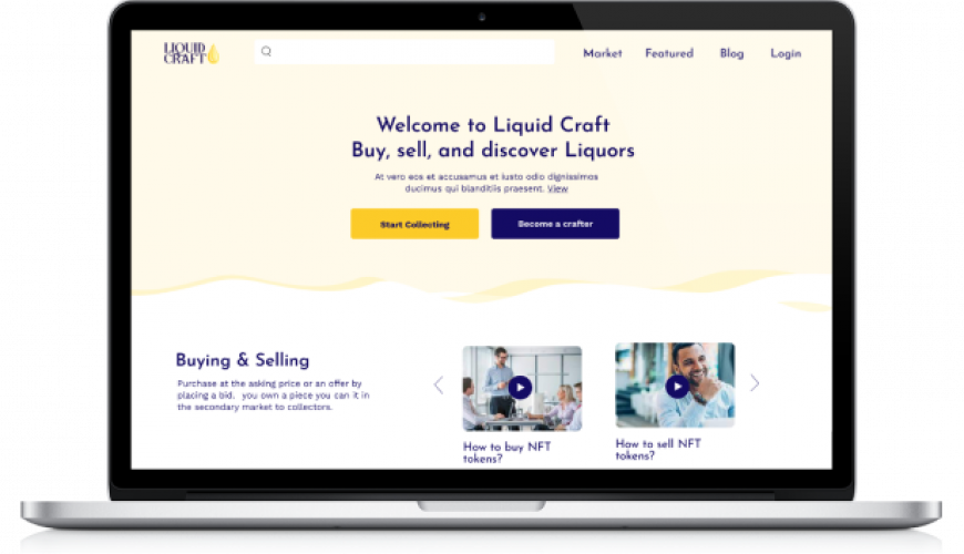 Liquid Craft A NFT Marketplace Revolutionizing the Beverage Industry screenshot 1