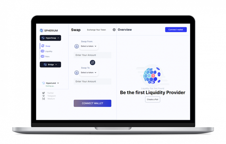 Spherium Finance screenshot 1