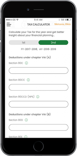 FinTech App screenshot 1