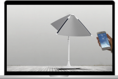 Shadecraft – Smart patio umbrella designed with operational & environmental safety in mind