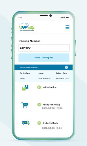 VNP Transport Portal screenshot 3