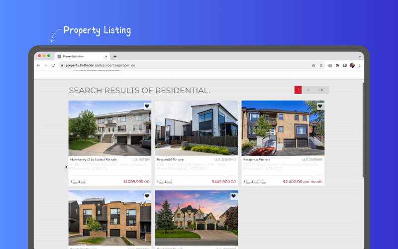 Batbatian Property Portal screenshot 1