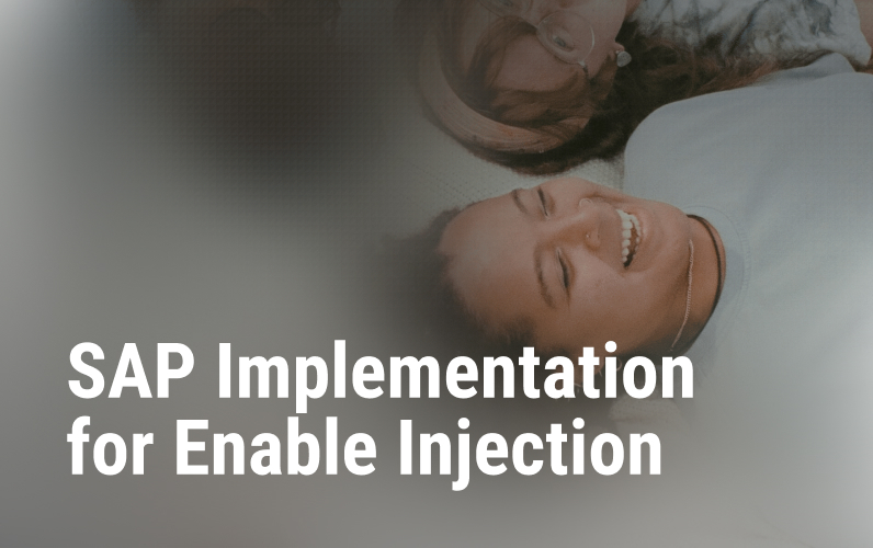 SAP Implementation for Enable Injection screenshot 1