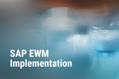 SAP EWM implementation for an international pharmaceutical company