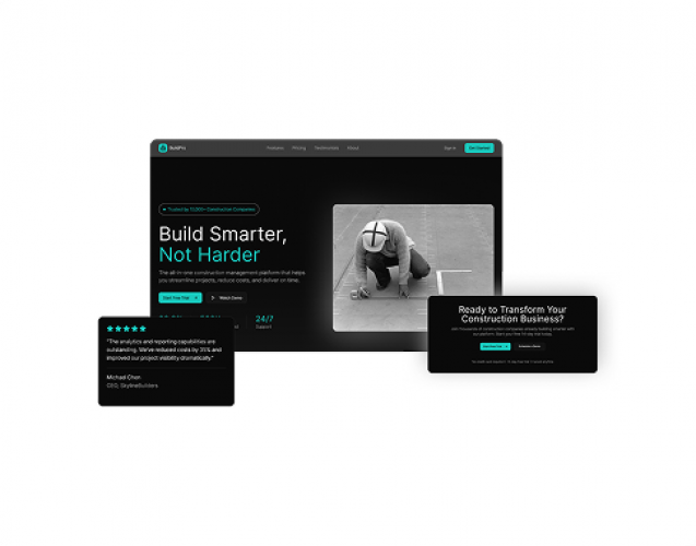 Software Testing and QA for a Construction Technology Company screenshot 1