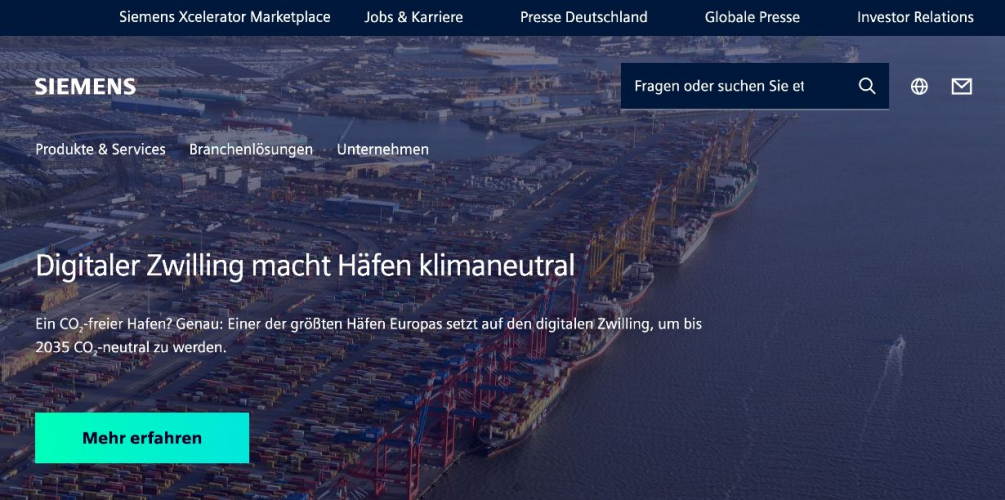 Siemens Industrial Experience System: Designing the Human-Machine Future of Global Industry screenshot 1