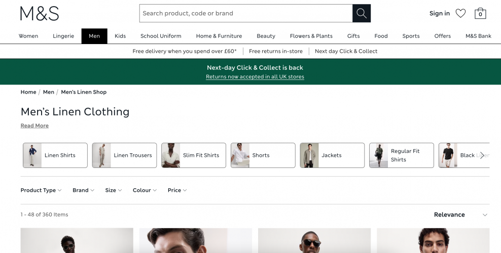 Reimagining Marks & Spencer’s Unified Customer Experience Platform screenshot 1