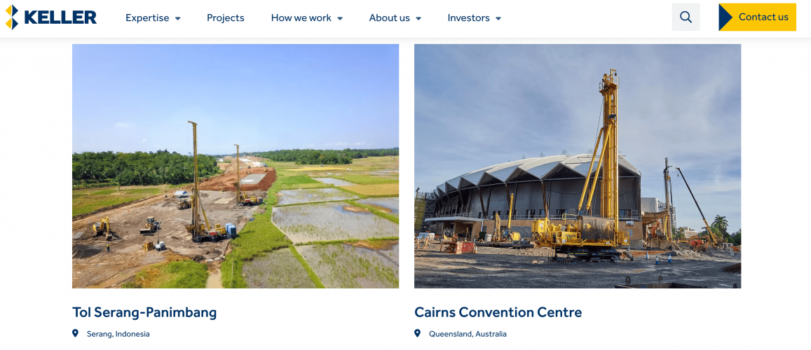 Enterprise UX for Keller Group: Designing a Global Geotechnical Project Management Platform screenshot 1
