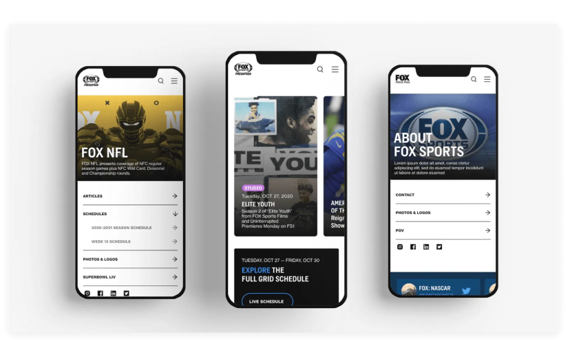 Fox Sports Digital Platform screenshot 2