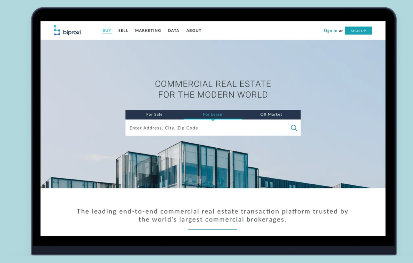 Biproxi Commercial Real Estate Platform screenshot 1