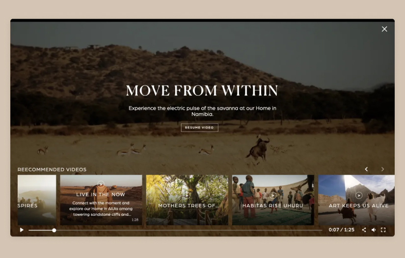 HABITAS Responsive Digital Platform screenshot 2