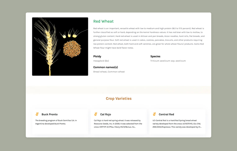 Golden State Grains Digital Platform screenshot 1