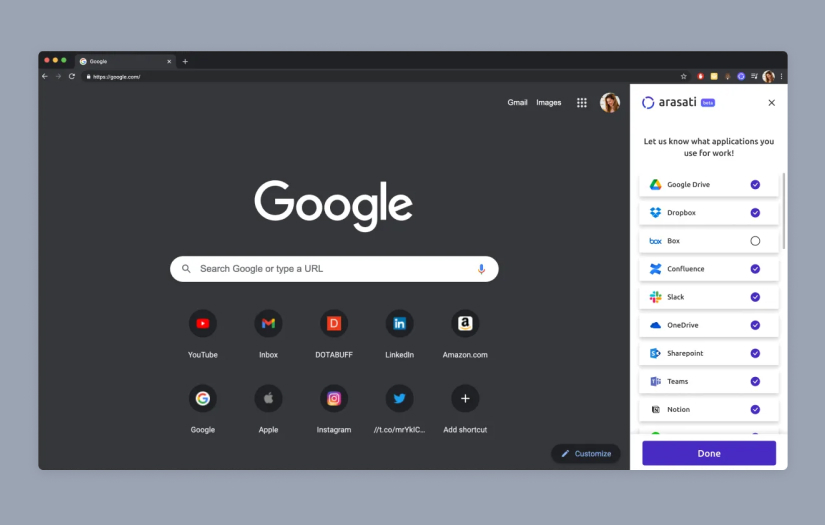 Arasati Knowledge Management Platform screenshot 1