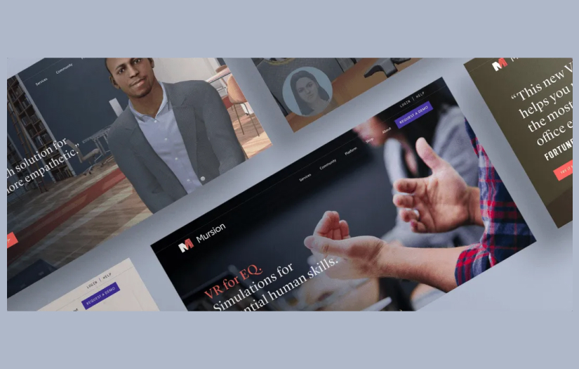 Mursion Website Development - VR screenshot 2