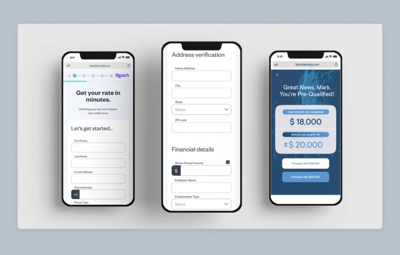Liberty Lending Innovative Loans Platform - Reach Financial screenshot 1