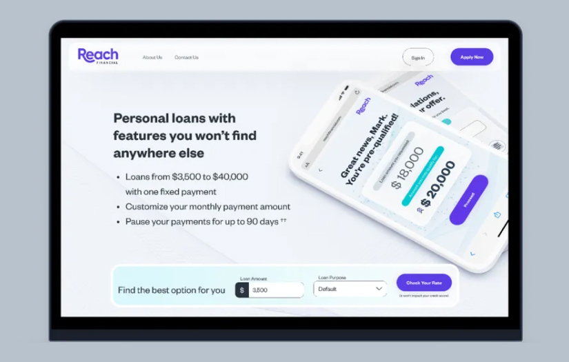 Liberty Lending Innovative Loans Platform - Reach Financial screenshot 2