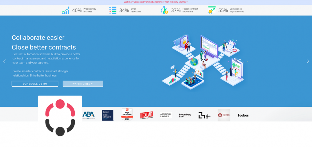 NDA / Platform for Document Management / SAAS / B2B screenshot 1