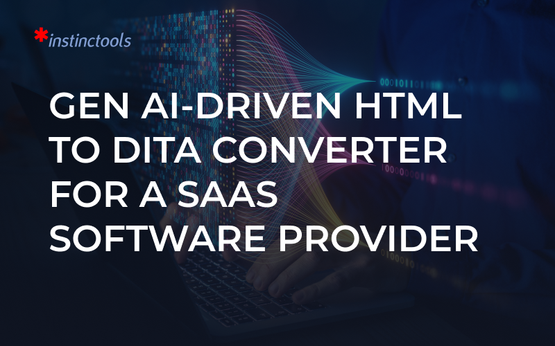 Gen AI-Driven HTML To DITA Converter F screenshot 1