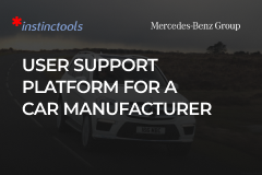 User Support Platform for a Car Manufacturer