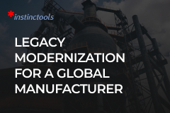 Legacy Modernization for a Global Manufacturer