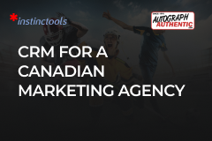 Custom CRM for a Canadian Marketing Company