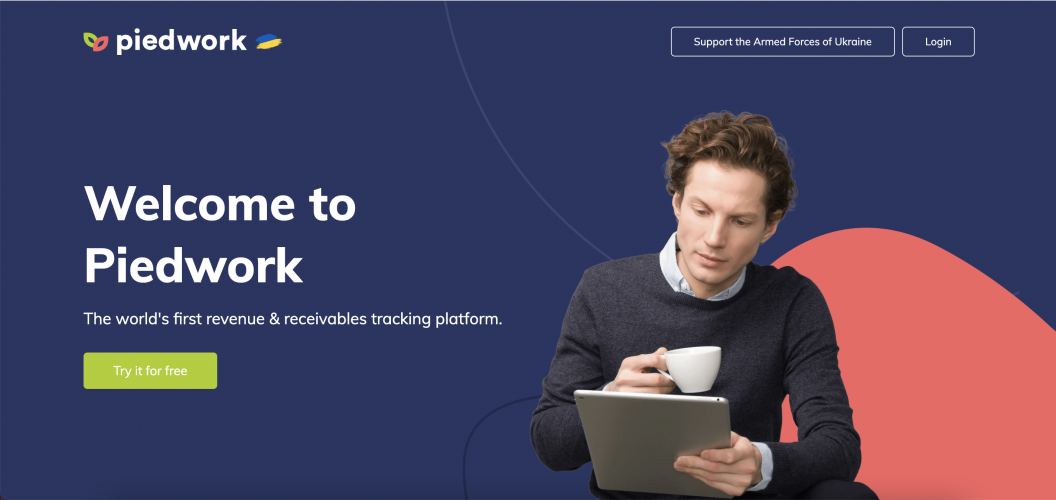 Custom Development of The World's First Revenue & Receivables Tracking Platform  screenshot 1