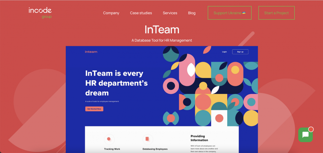 Individual JavaScript Web Development Journey for HR Management and Employee Info Database screenshot 1