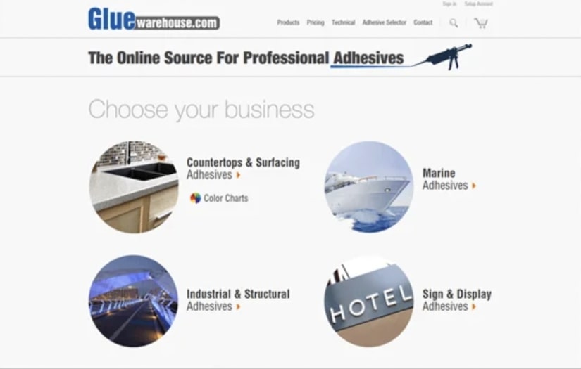 Glue Warehouse EU screenshot 1