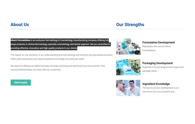 Hitech Formulation screenshot 1